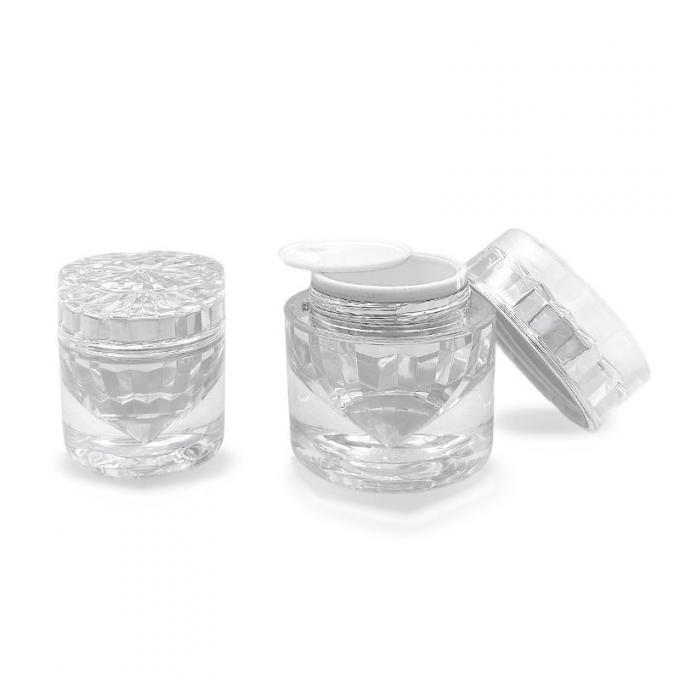 55*56mm Fancy Cosmetic Jars 30g Cosmetic Jars With Lids Customized 0
