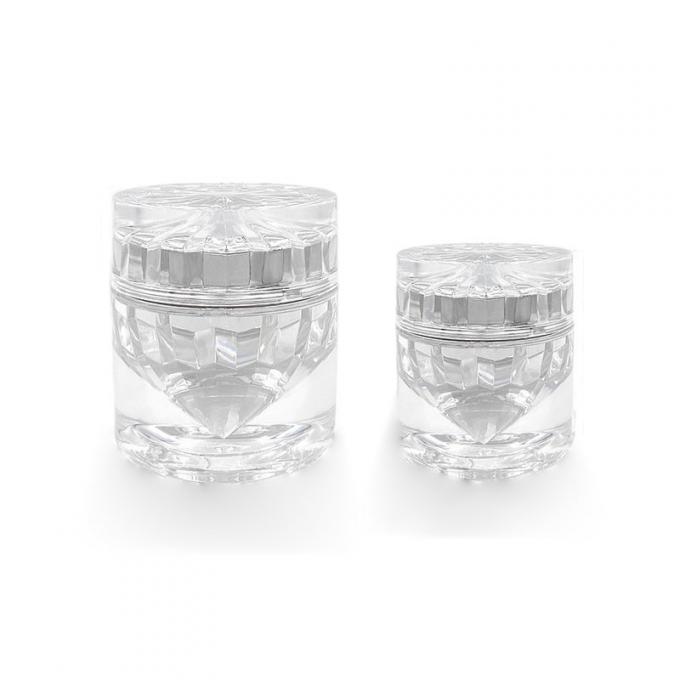 55*56mm Fancy Cosmetic Jars 30g Cosmetic Jars With Lids Customized 1