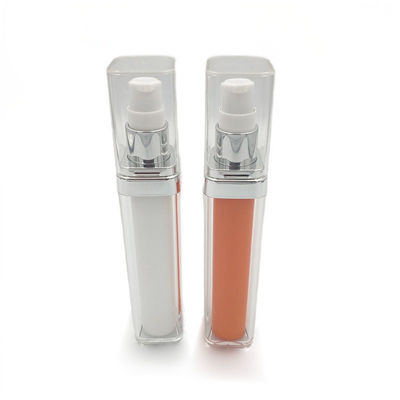 PMMA Acrylic Foundation Pump Bottle Empty Make-up Bottle 33*30*158mm