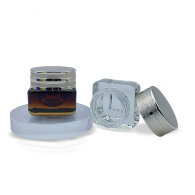 44.5*43mm Szklana butelka kosmetyczna Logo OEM ODM