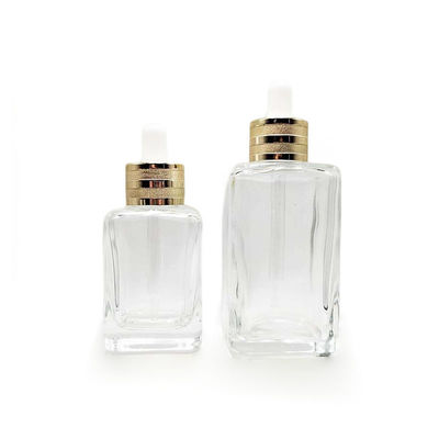 Wyśmienite 30ml 50ml pusty butelki z olejem eterycznym Szklana butelka z kroplówką kosmetyczną