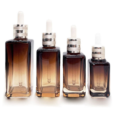 Wyśmienite 30ml 50ml pusty butelki z olejem eterycznym Szklana butelka z kroplówką kosmetyczną