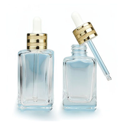 Wyśmienite 30ml 50ml pusty butelki z olejem eterycznym Szklana butelka z kroplówką kosmetyczną