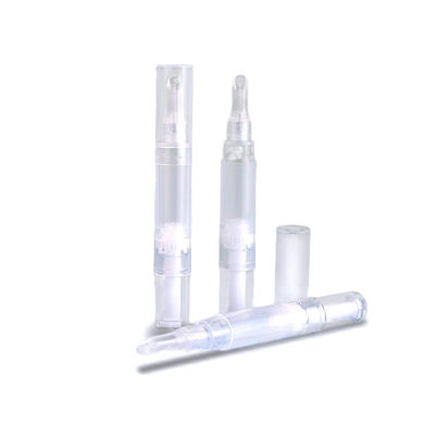 Cylindryczne przejrzyste pióro kosmetyczne do opakowania kosmetycznego 1,5 ml / 2 ml