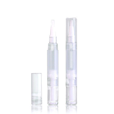 Cylindryczne przejrzyste pióro kosmetyczne do opakowania kosmetycznego 1,5 ml / 2 ml
