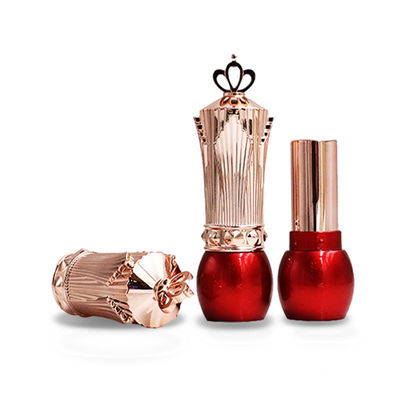 ABS Crown Custom Lipstick Containers Nieprawidłowy kształt Czerwony kolor