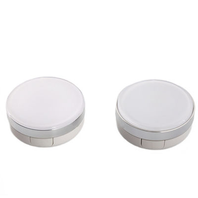 Znowu wypełniający się Dewy Finish Round Compact Powder Cushion Foundation Case dla lekkiego do średniego pokrycia