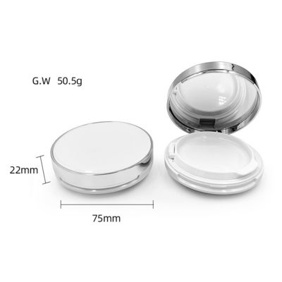 Refillable Snap Closure Empty Cushion Foundation Case for Compact Powder (Zapewnienie zamykania)